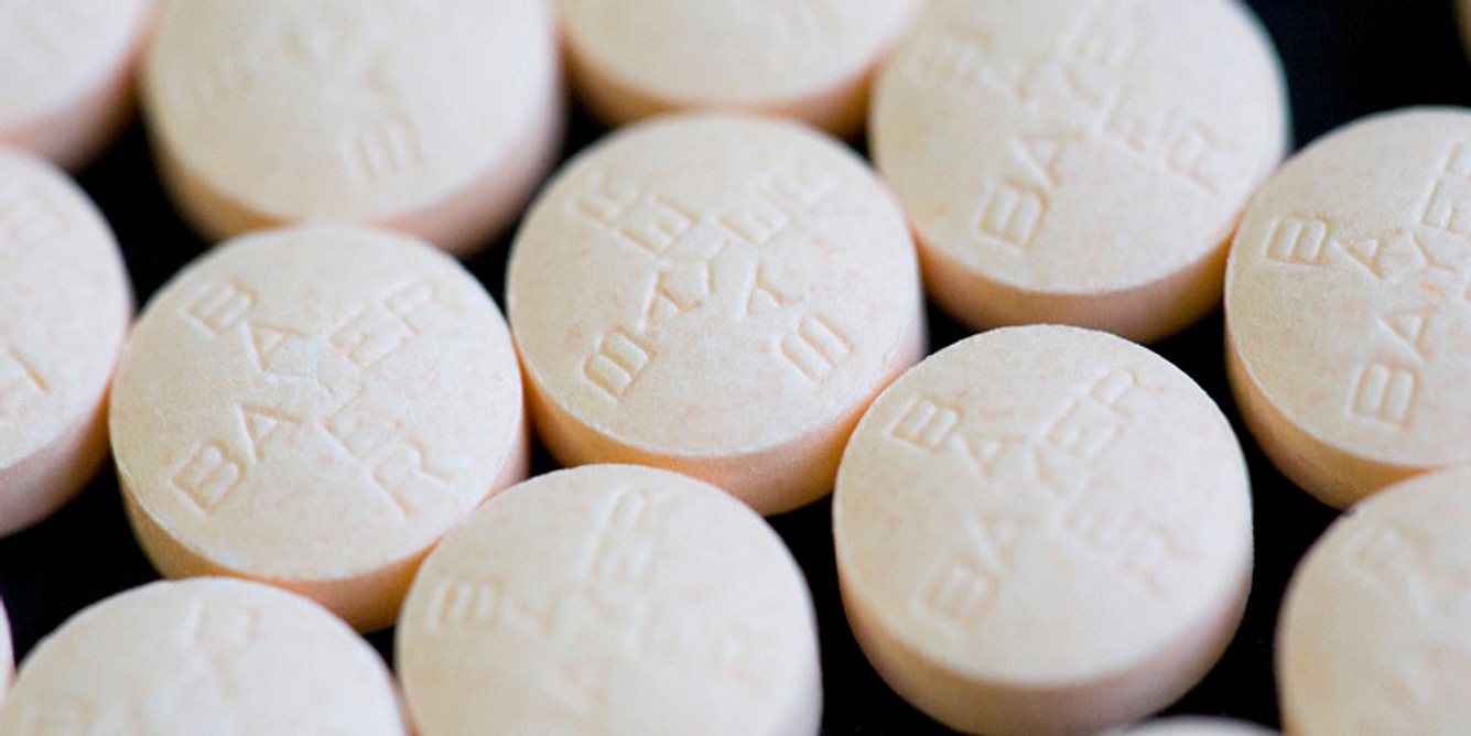 Aspirin-Tabletten von Bayer