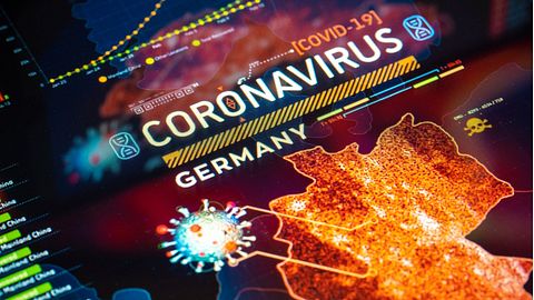 Grafik zur Corona-Pandemie in Deutschland - Foto: istock_da-kuk