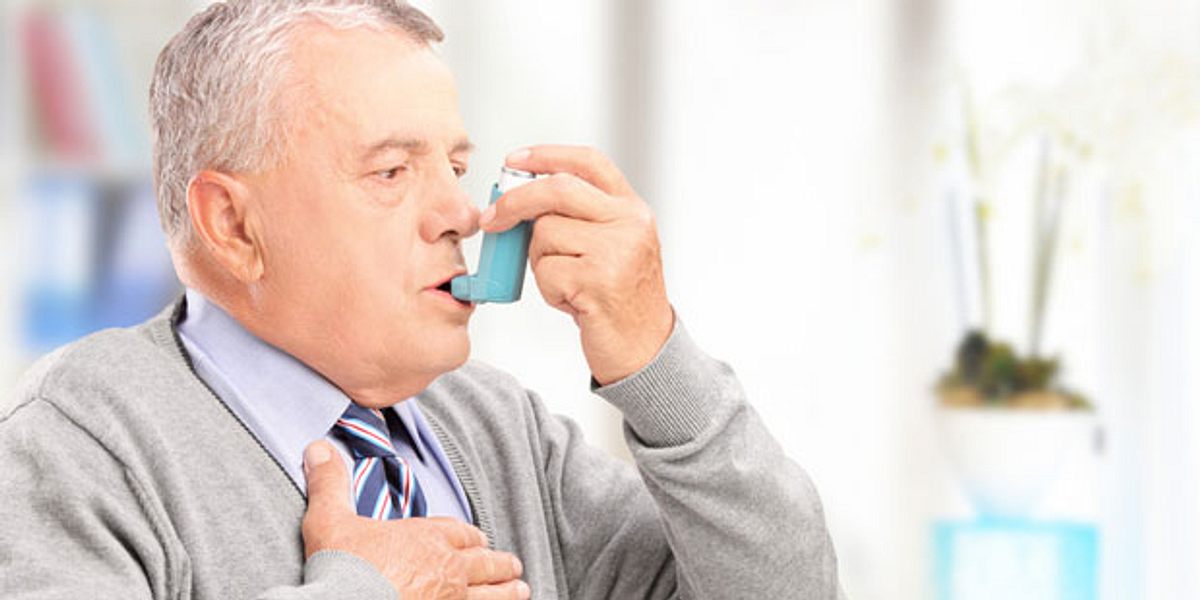Die chronische Verengung der Atemwege bei Asthma bronchiale erhöht das Risiko für eine Übersäuerung