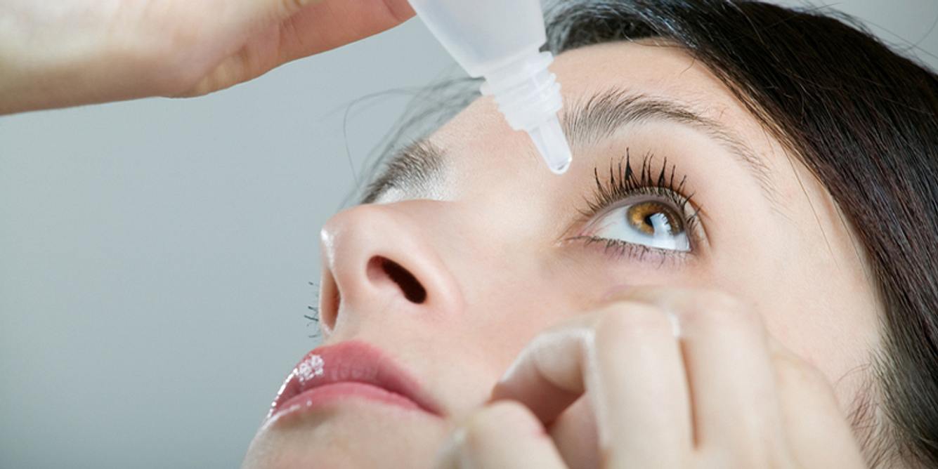 Augentropfen gegen trockene Augen