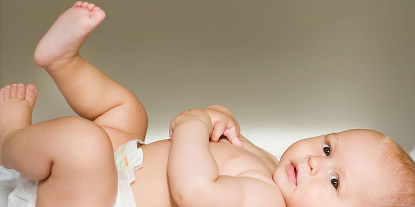 Baby kann nicht schlafen wegen Hitze