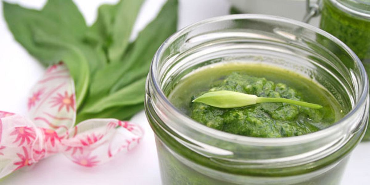 Bärlauchpesto gegen Frühjahrsmüdigkeit