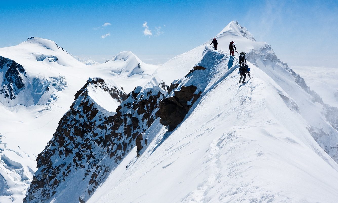 Bergsteiger sind besonders häufig vom Lungenödem betroffen
