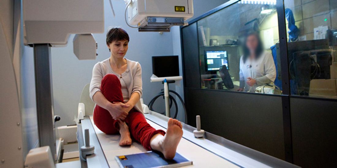 Eine niedrig dosierte Röntgenreizbestrahlung ist eine Fersensporn-Behandlung.