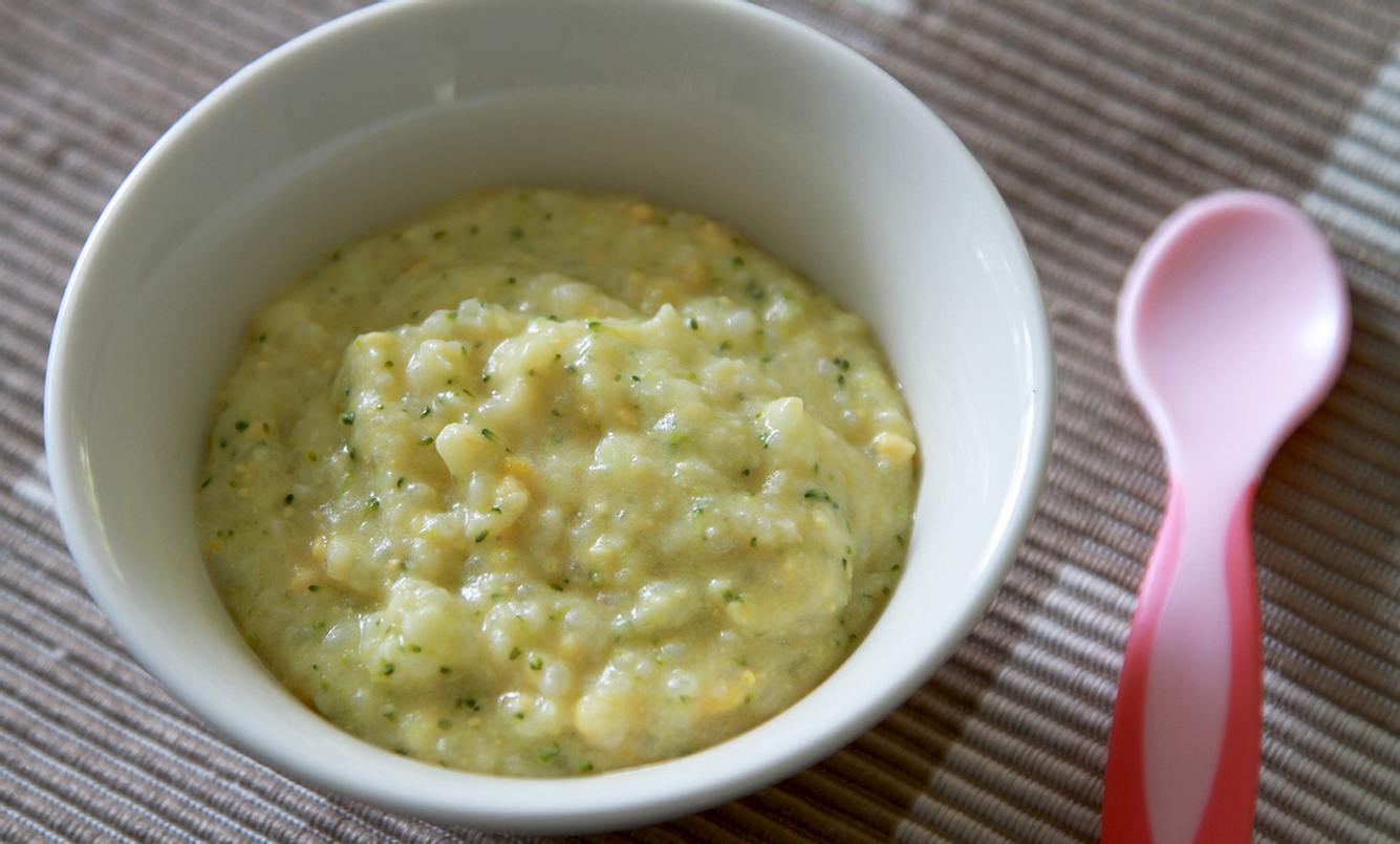 Zucchini Avocado Brei