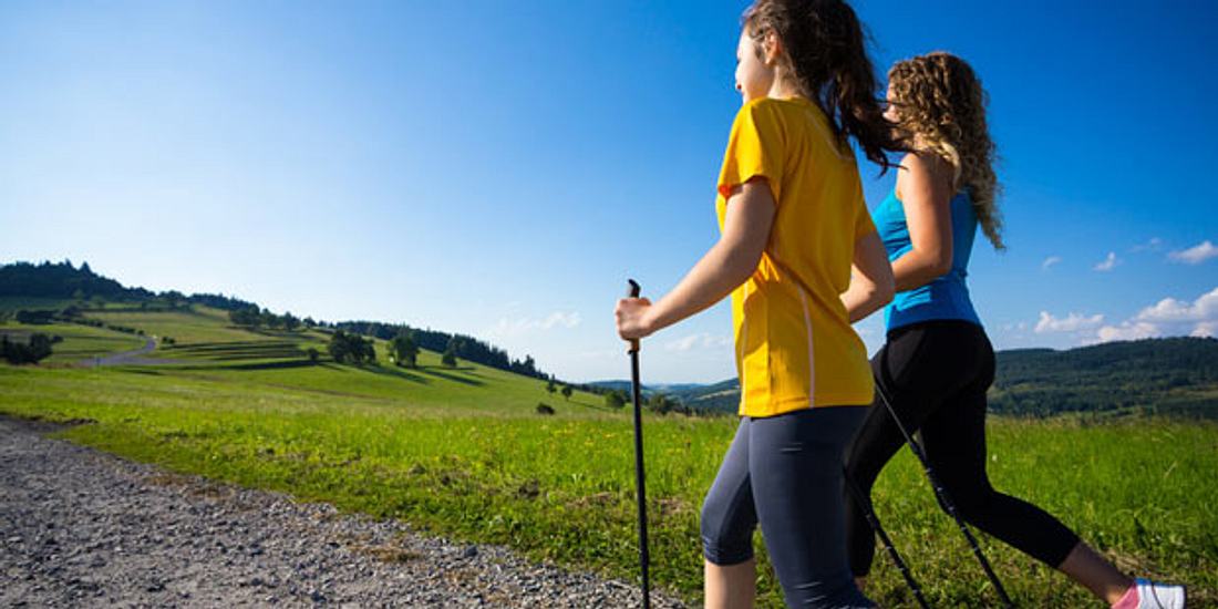Nordic Walking gegen Cellulite