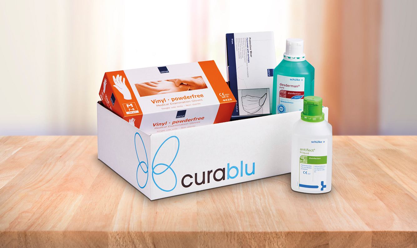 Eine Curablu-Box