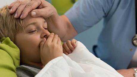 Grippaler Infekt oder echte Grippe beim Kind - Foto: Fotolia