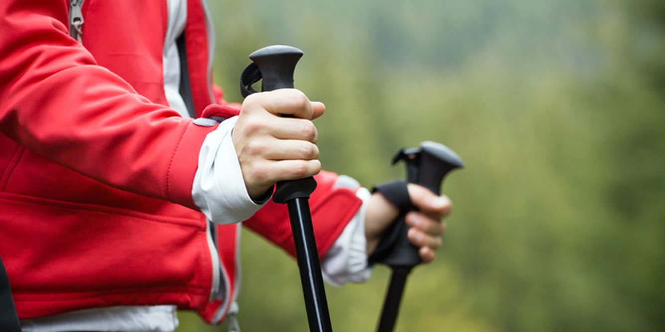 Durchblutung fördern mit Nordic Walking