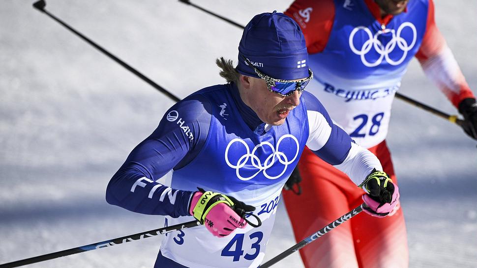 Remi Lindholm beim olympischen Ski-Langlauf  - Foto: IMAGO / Lehtikuva