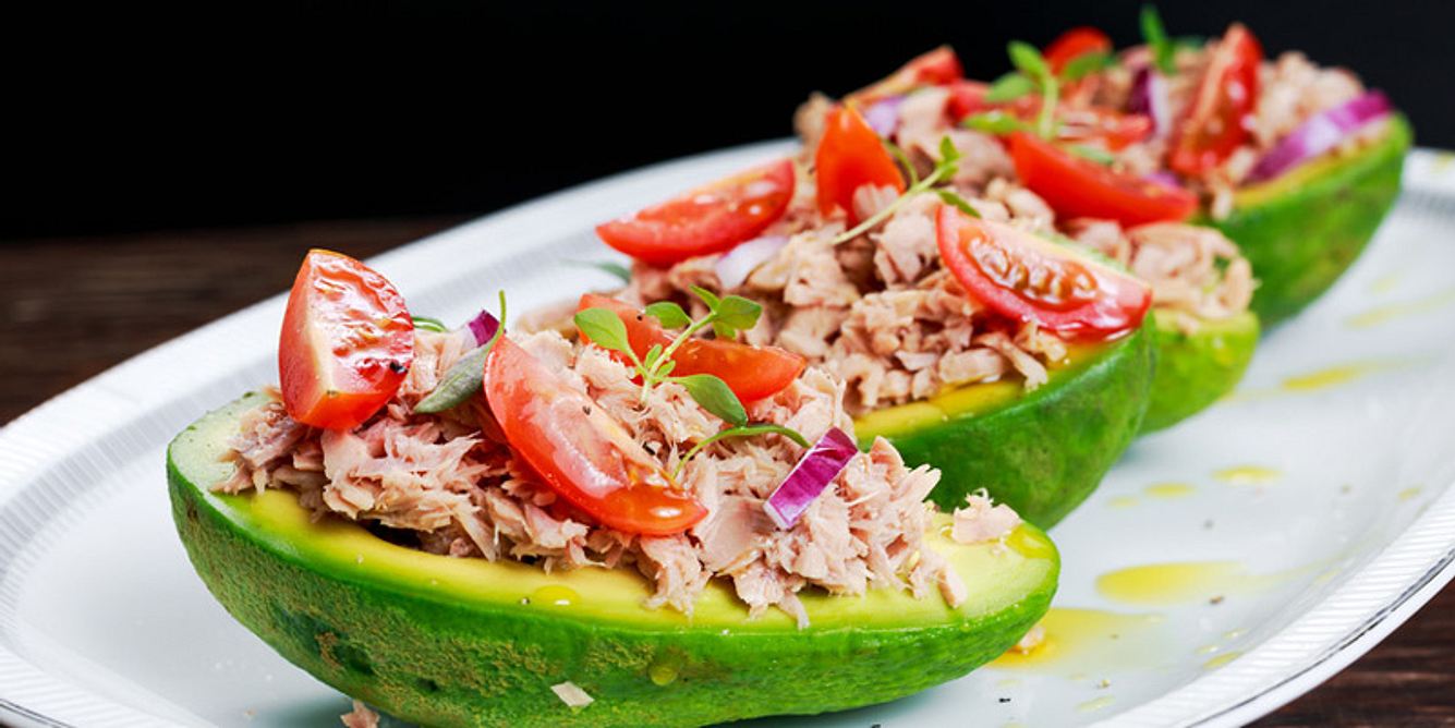 Gefüllte Avocado