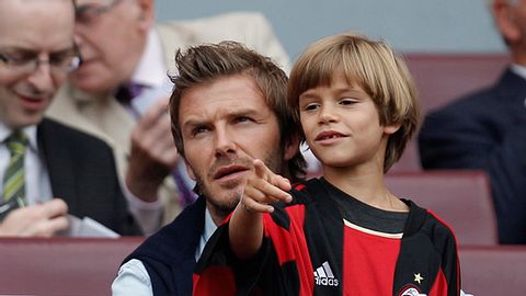 Romeo Beckham, der Sohn von Victoria und David Beckham, leidet unter Epilepsie