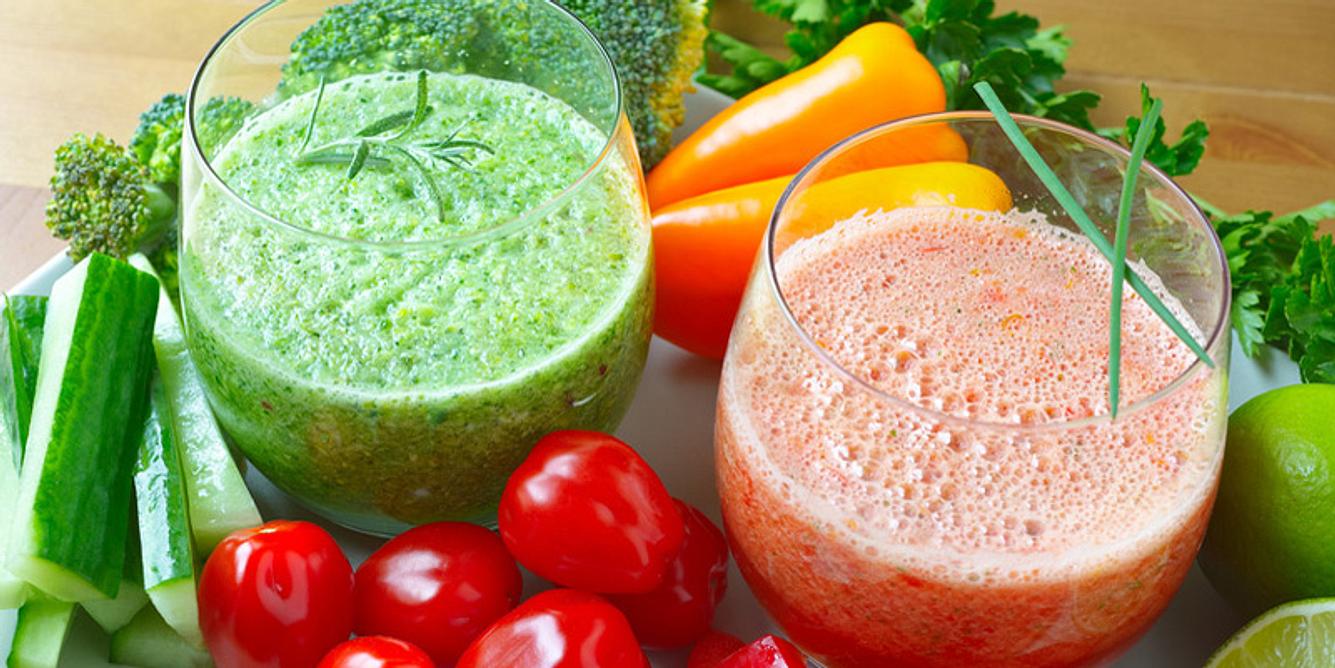 Fastenkur mit Gemüsesaft