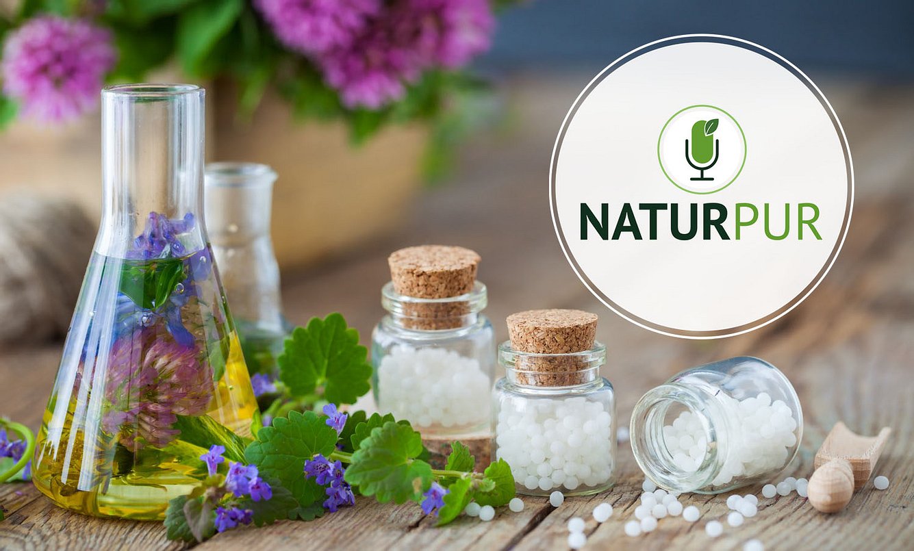 Homöopathische Arzneimittel in Gläschen