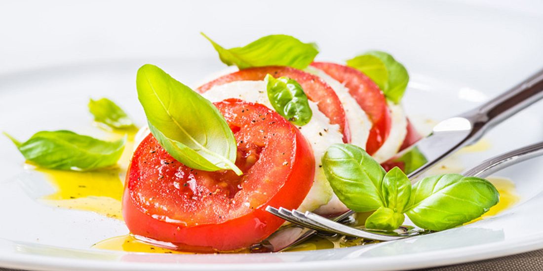 Tomate-Mozarella gegen Hypotonie