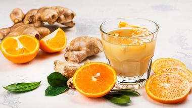 Ein Immun-Booster aus Ingwer und Orangen - Foto: iStock/happy_lark