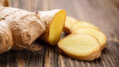 Ingwer stärkt den Magen - Foto: Fotolia