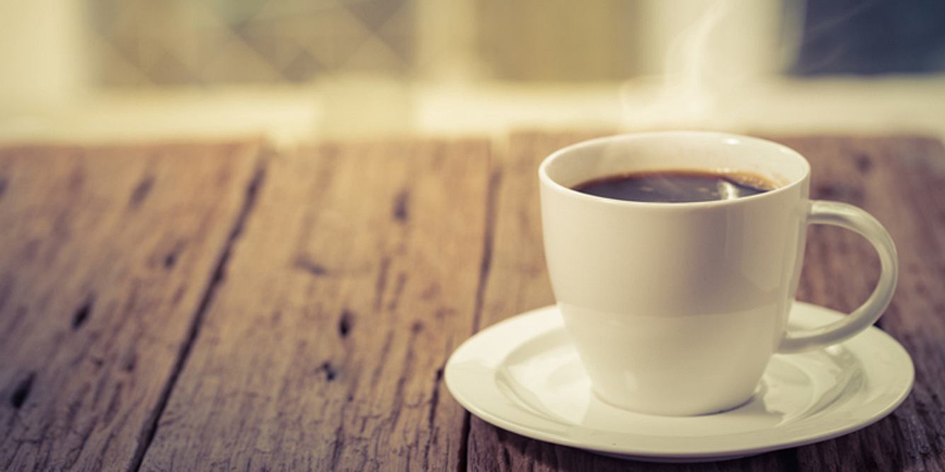 Eine Tasse Kaffee
