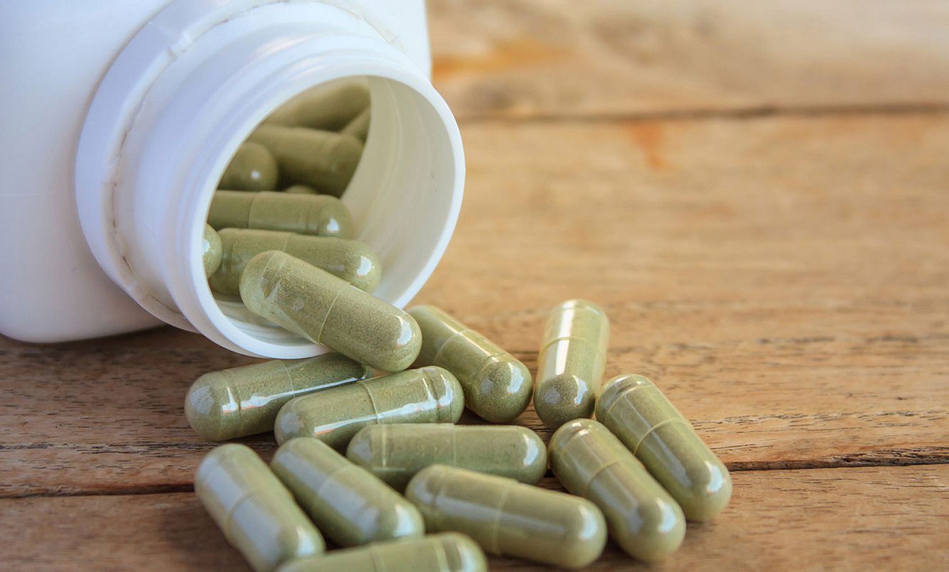 Cannabinoide in Kapselform