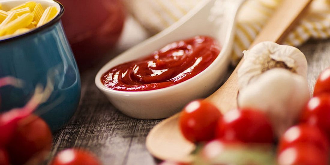 Ketchup ist lecker und gesund
