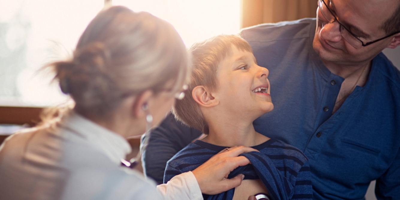 Kinderherzen abhören