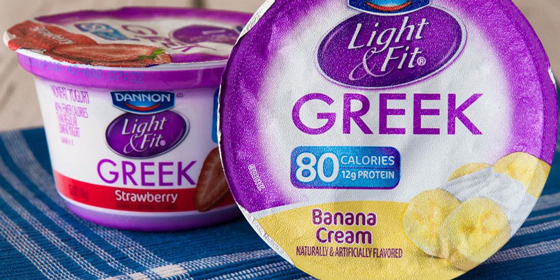 Diät-Lebensmittel Light-Joghurt