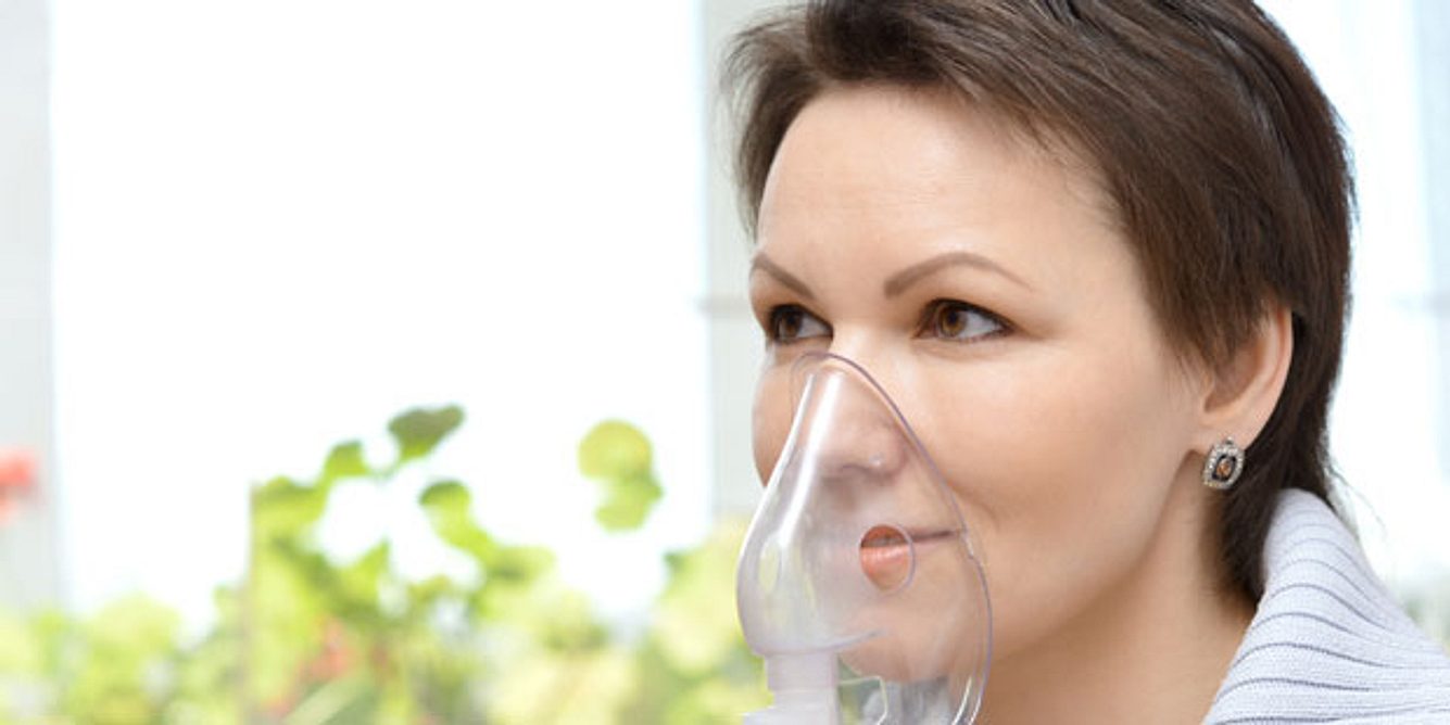 Inhalation bei der Behandlung von Mukoviszidose-Patienten