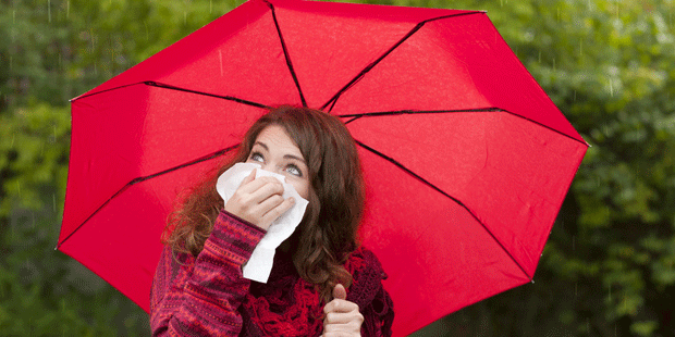 Nasenbluten Begleitsymptom bei Allergie