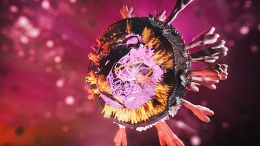 Corona-Virus Grafik - Foto: Istock/koto_feja