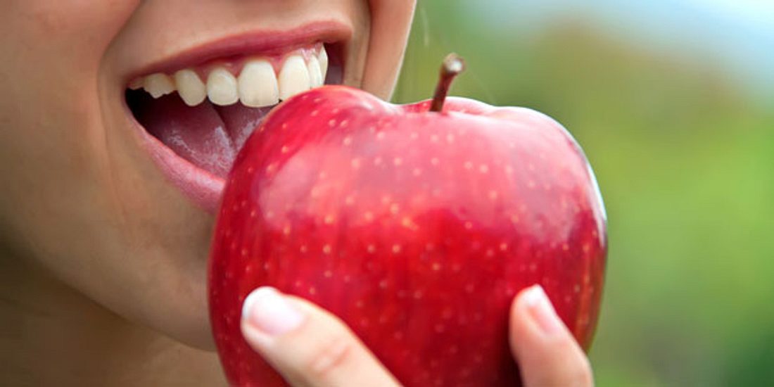 Äpfel machen gesund und schön
