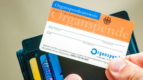 Organspendeausweis - Foto: Fotolia