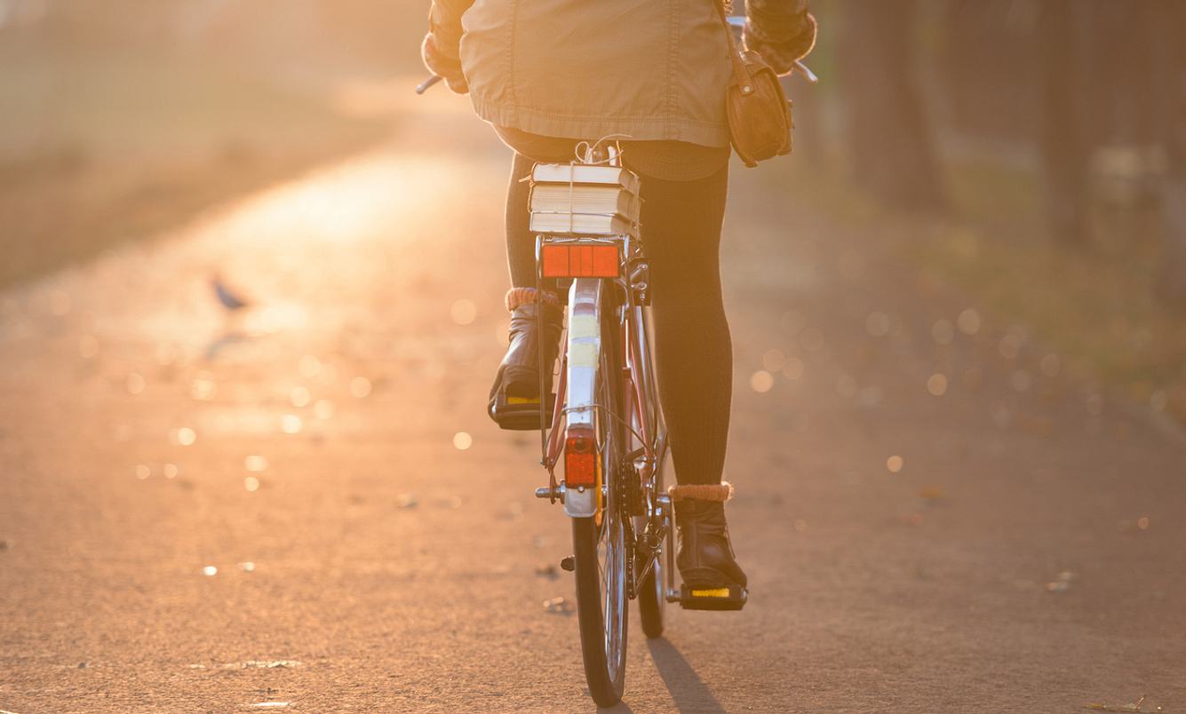 Radfahren gegen schlaffes Bindegewebe