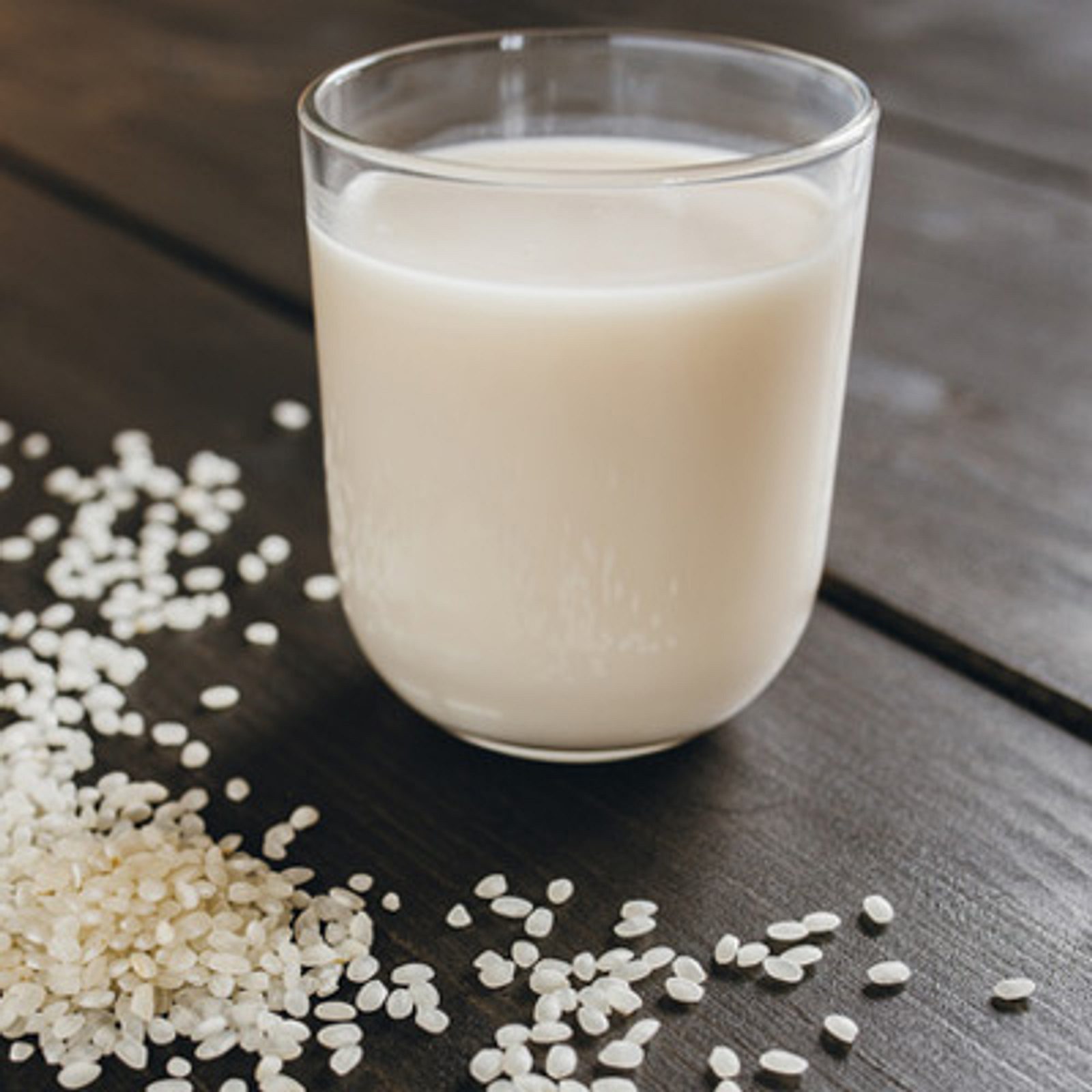 Reismilch enthält weder Laktose noch Gluten