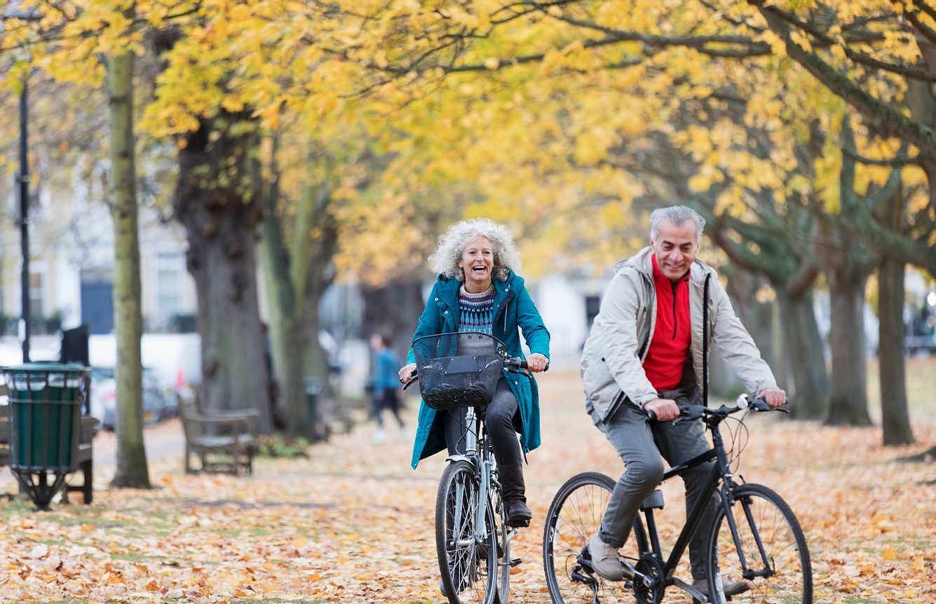Fahrradfahren ist gut für den Kreislauf