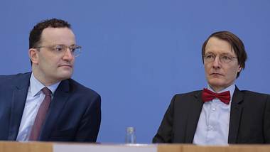 Gesundheitsminister Jens Spahn und Karl Lauterbach - Foto: imago-metodi/popow