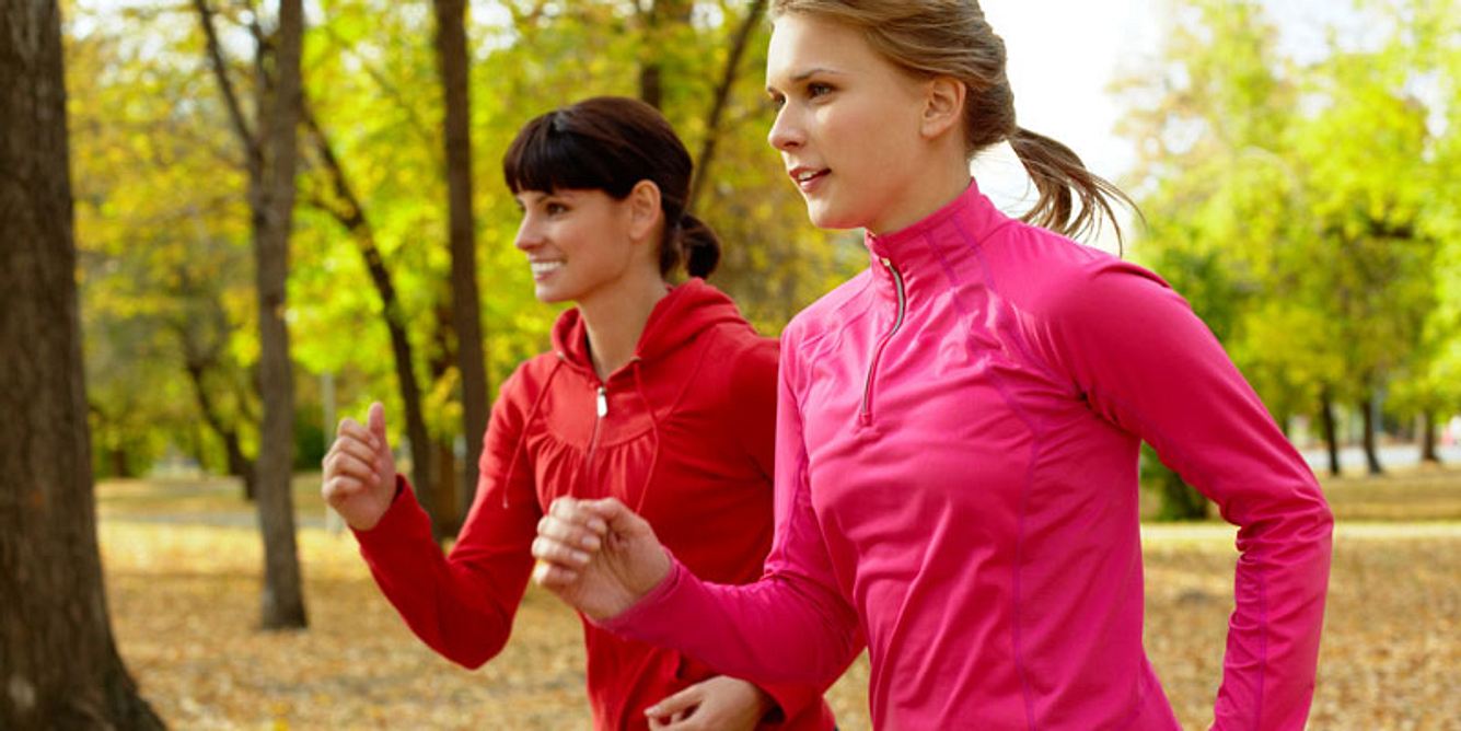 Frauen beim Jogging