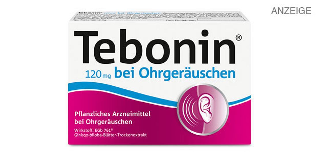Tebonin bei Ohrgeräuschen pflanzliches Arzneimittel aus Ginkgo-Spezialextrakt