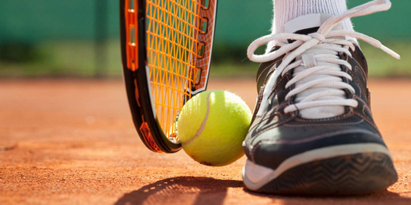 Tennis ist Risiko für Muskelfaserriss