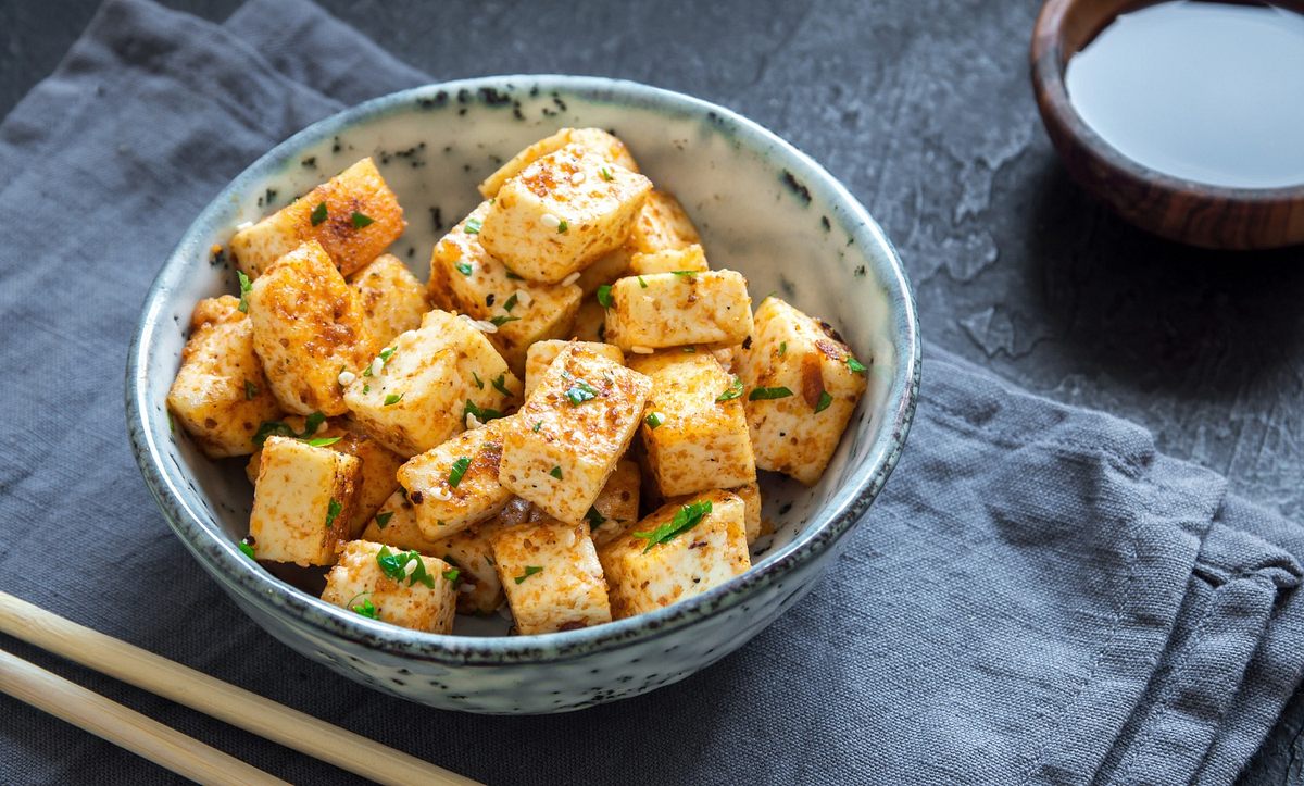 Zubereiteter Tofu