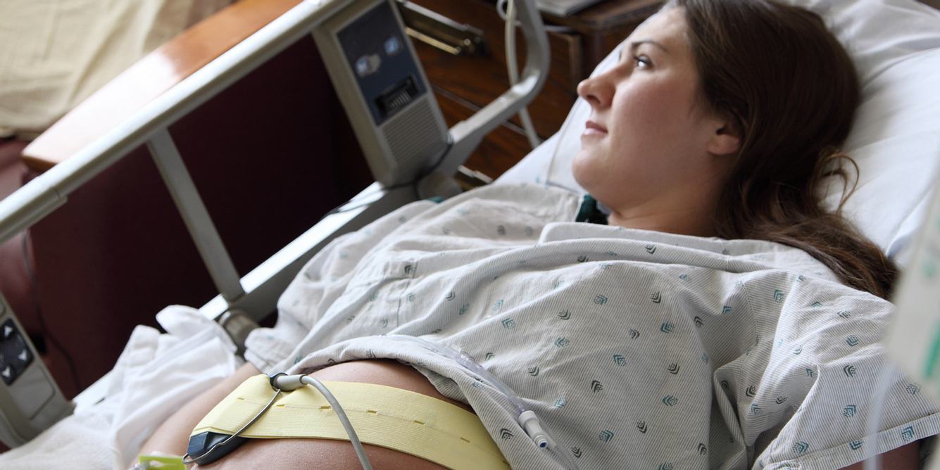 Schwangere Frau Untersuchung
