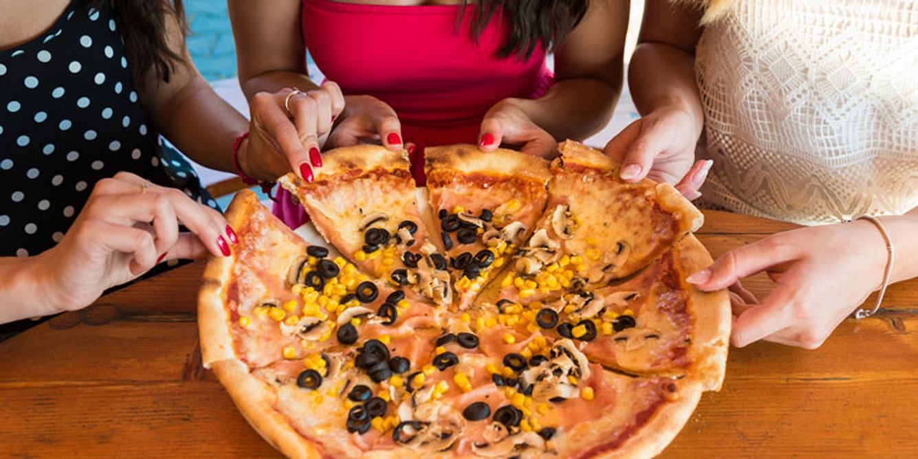 Pizza essen