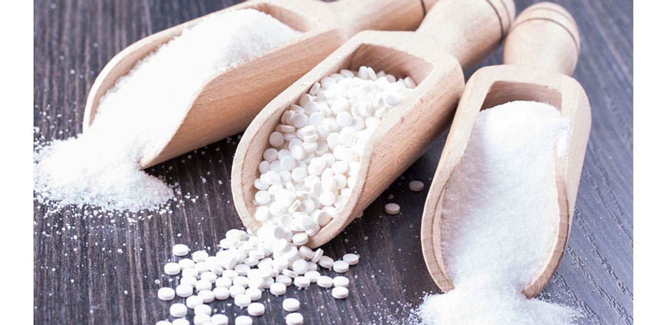 Zuckerfreie Produkte enthalten oft Zucker oder Süßstoff