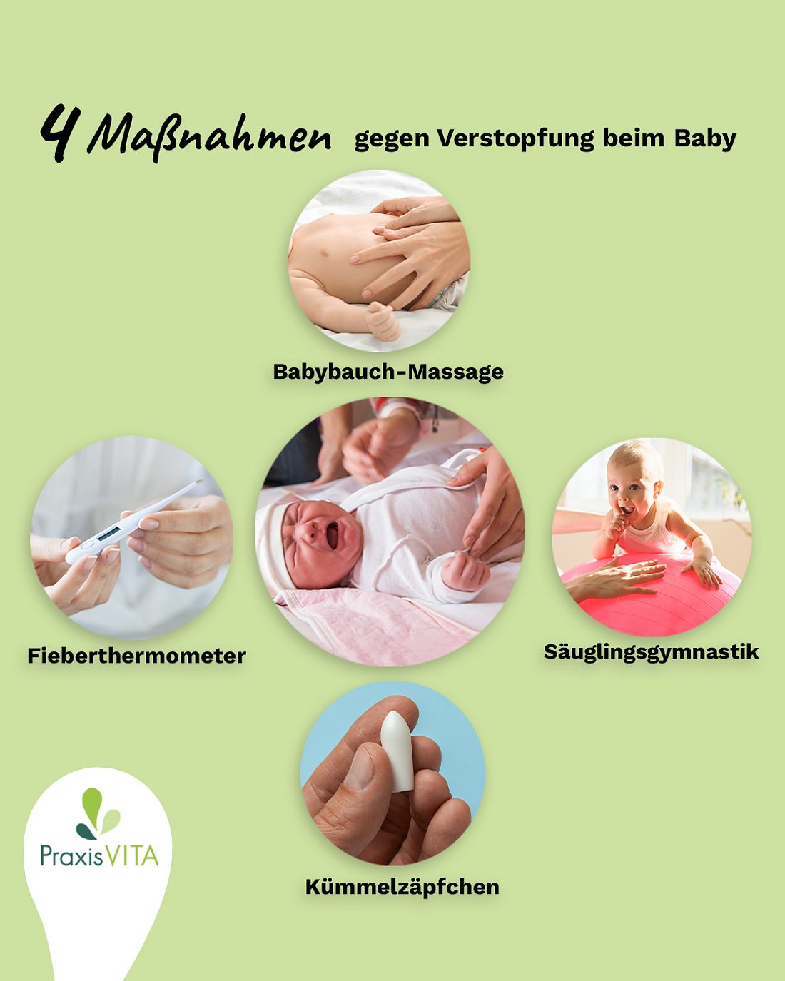 verstopfung-bei-babys-hausmittel Maßnahmen, die bei einer Verstopfung beim Baby helfen