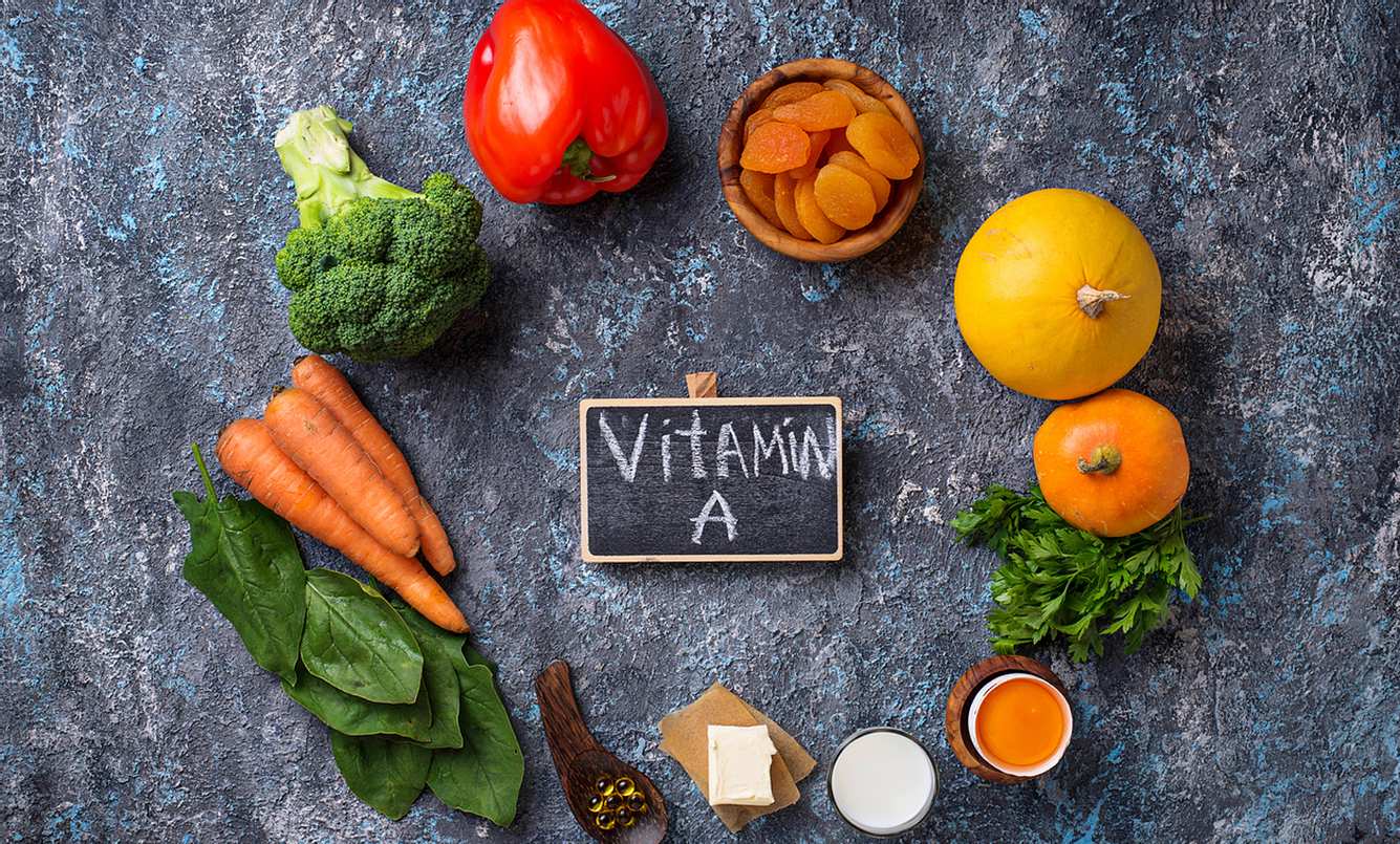 Lebensmittel, die Vitamin A enthalten