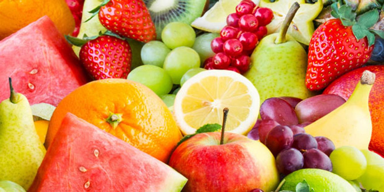 Frisches Obst enthält viel Vitamin C