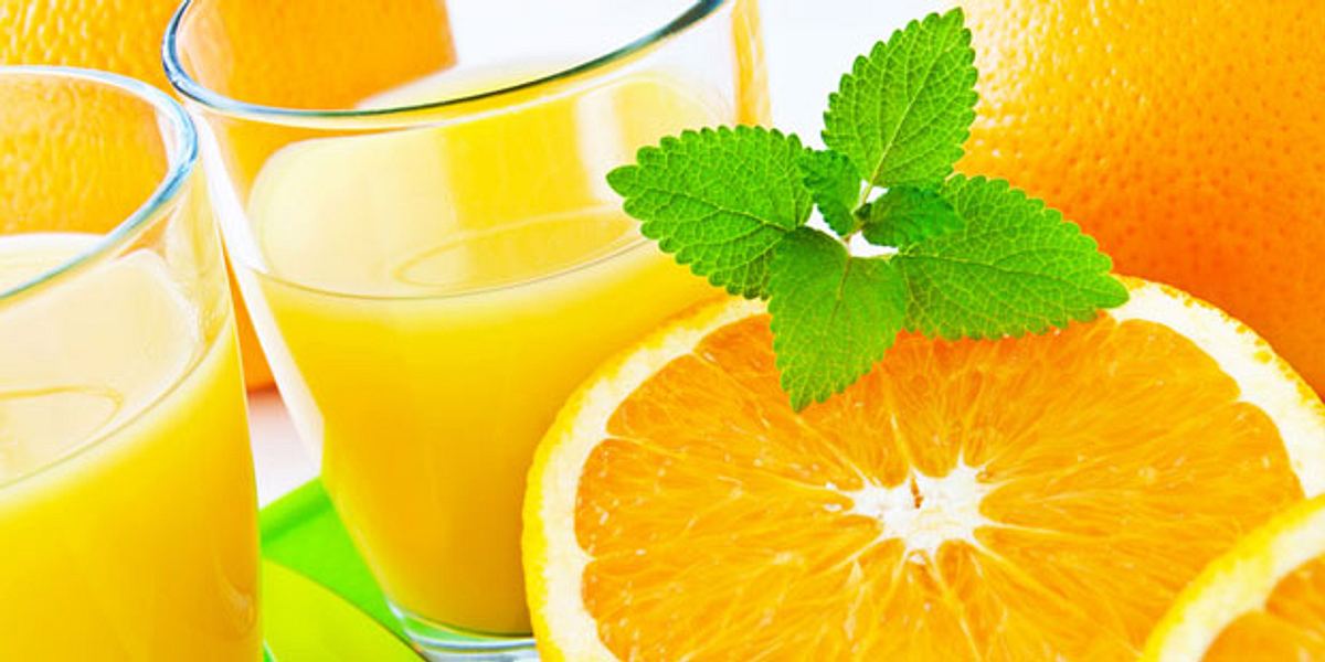 Vitamin C steckt in Orangensaft