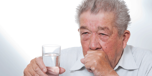 Wasserangst ist ein typisches Symptom bei Tollwut