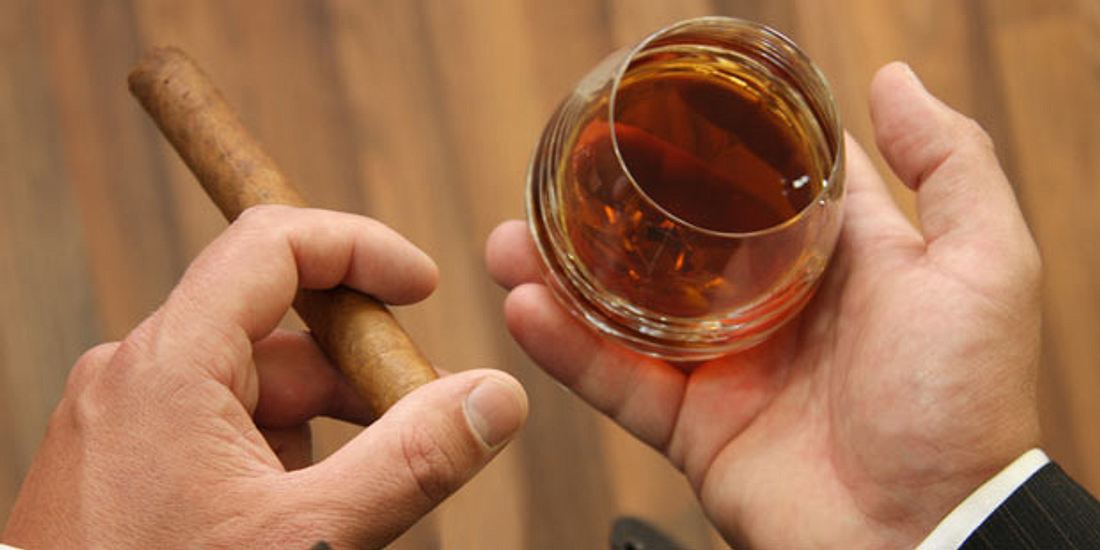 Whiskey und Zigarre