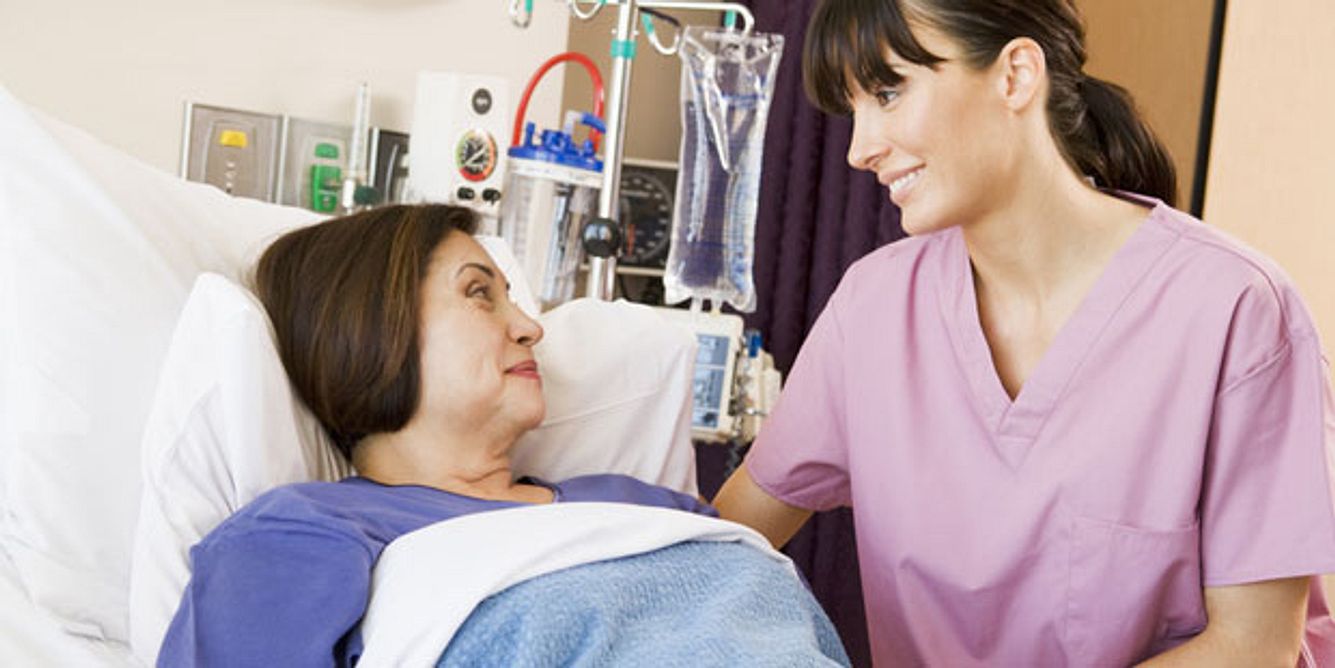 Mit Wundinfektion im Krankenhaus