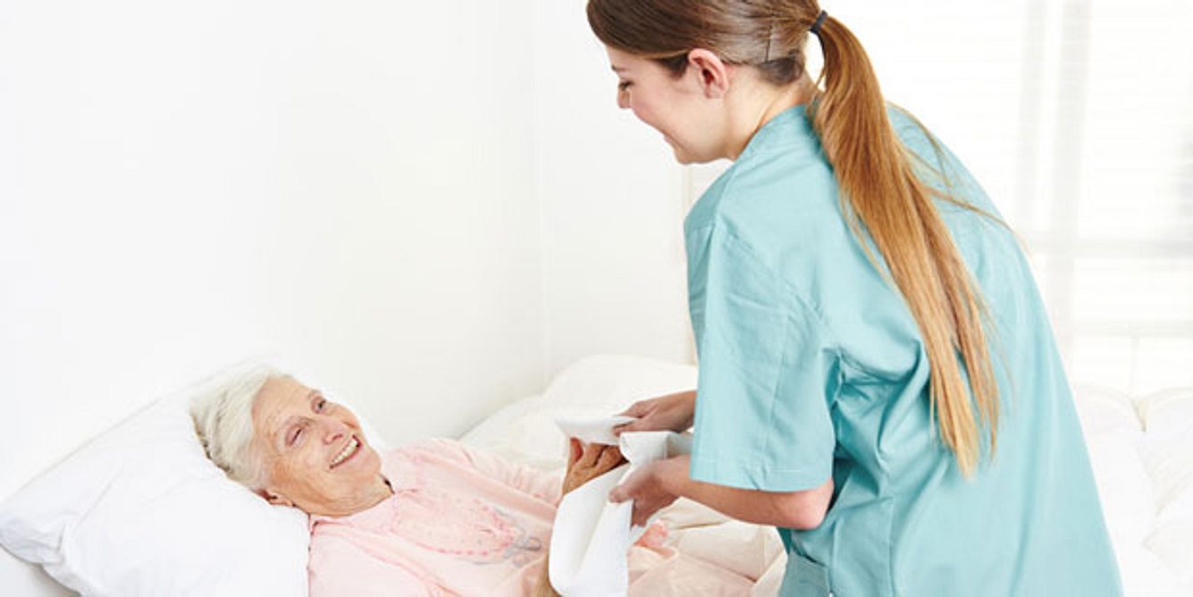 Druckgeschwüre entstehen häufig im Pflegeheim